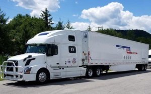 trucks on the highway